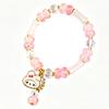 Colorful crystal orchid bead bracelet and bamboo joint bracelet accessory