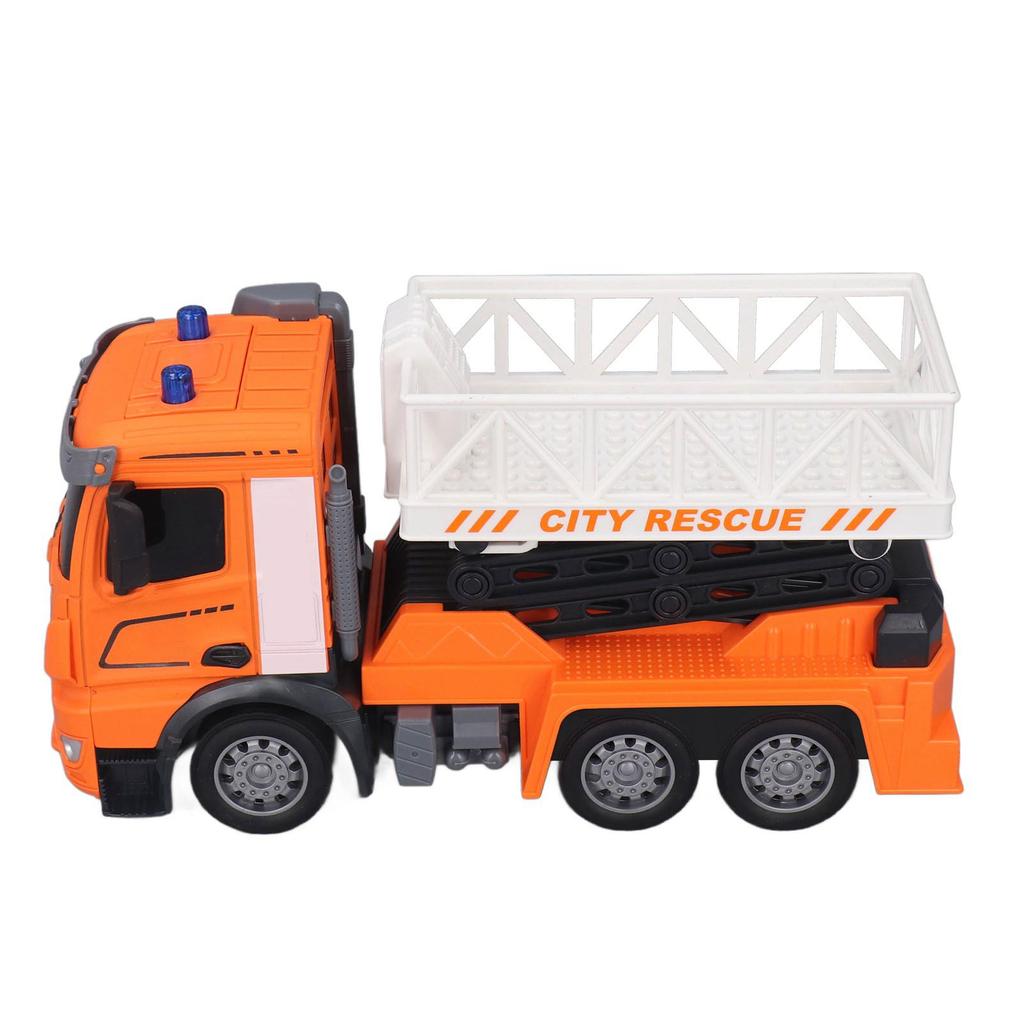 Электрический подъемный автомобиль с дистанционным управлением, 11-канальный, стимулирующий, музыкальный, световой, подъемный инженерный автомобиль для