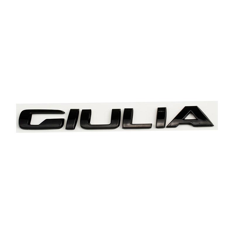 Q2 Q4 GIULIA VELOCE STELVIO Ti значок глянцевый черный автомобильные наклейки для alfa romeo refir задний багажник автомобильные аксессуары наклейка на багажник логотип