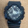 Б/у часы CASIO BABY-G BA-110GA Черные Ана-Цифровые