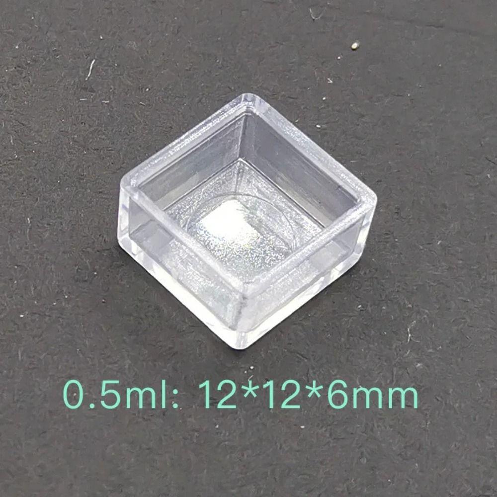 Small White Empty Plastic Paint Pan Plastic Watercolor Paint Pans Travel Painting