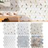 Self-adhesive 3D Stereo Wall Stickers Waterproof Brick Design Backsplash Wall Decals Moisture-proof Oil Proof
