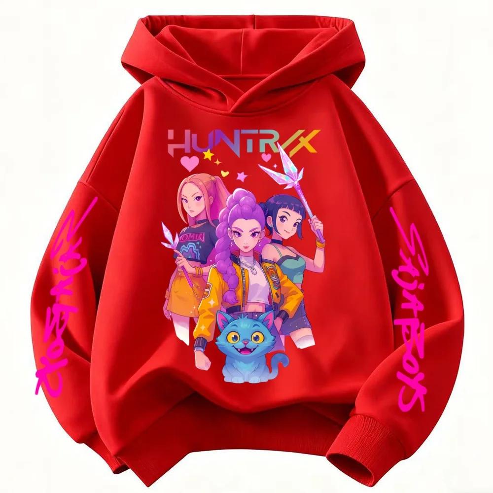 Спортивная одежда с капюшоном в стиле Rumi, Mira, Zoey для мальчиков и девочек, для повседневной носки, модная уличная мода