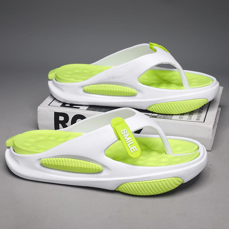 Новые мужские тапочки, модная дорожная повседневная обувь, домашние и уличные шлепанцы, мужские сандалии на нескользящей платформе, взрывной стиль