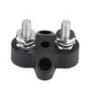 M6 Bus Bar Power Terminal Block Dual 48V Heavy Duty Positive Power Distribution 2 Studs