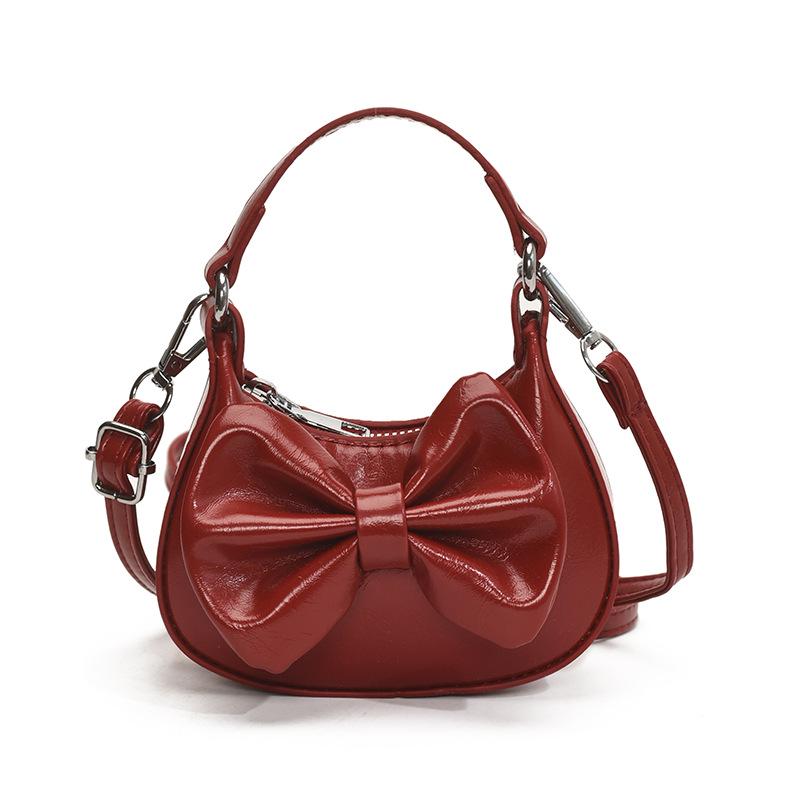 Korean Bow Mini Princess Bag: 2025 Women's Lipstick & Earphone Niche Accessory