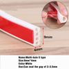 New 6M Silicone Rubber Weather Strip I/E/D Type Seal Strip for Doors Windows Self Adhesive Anti Collision Soundproof Waterproof