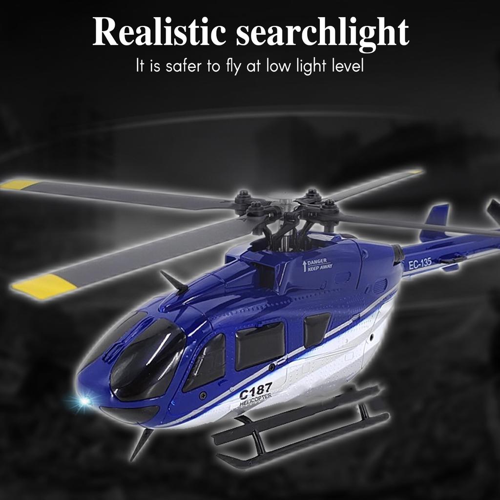 Remote Control Helicopter 2.4GHz Remote Control Drone 6-axis Gyroscope Stabilization Aileronless