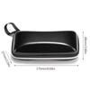 Portable Zipper Sunglasses Case Box Unisex Vintage Black Hard Shell Eyeglasses Protector Eyeglasses Accessories