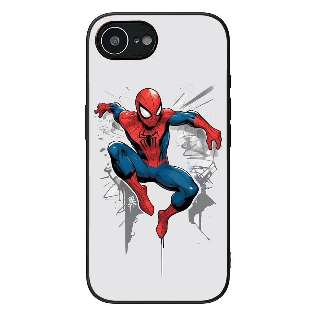 Чехол для телефона Spider Man Marvel Spiderman для Motorola Moto Edge 70 60 Fusion NEO Pro G Stylus G56 G96 G52 G04 G05 20 Мягкий чехол