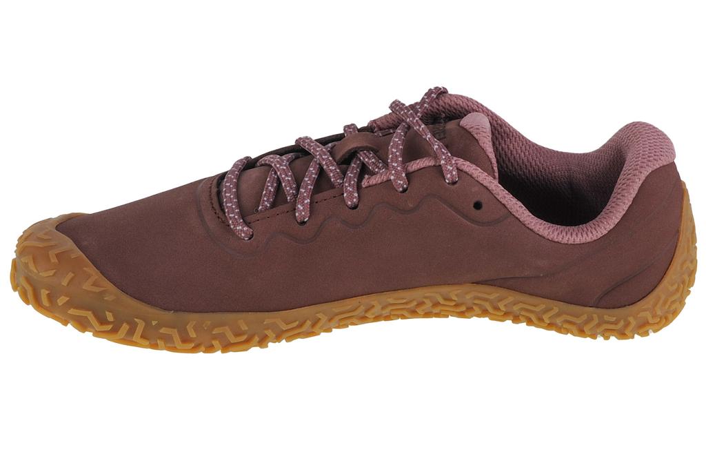 Merrell Vapor Glove 6, Womens burgundy Running shoes
