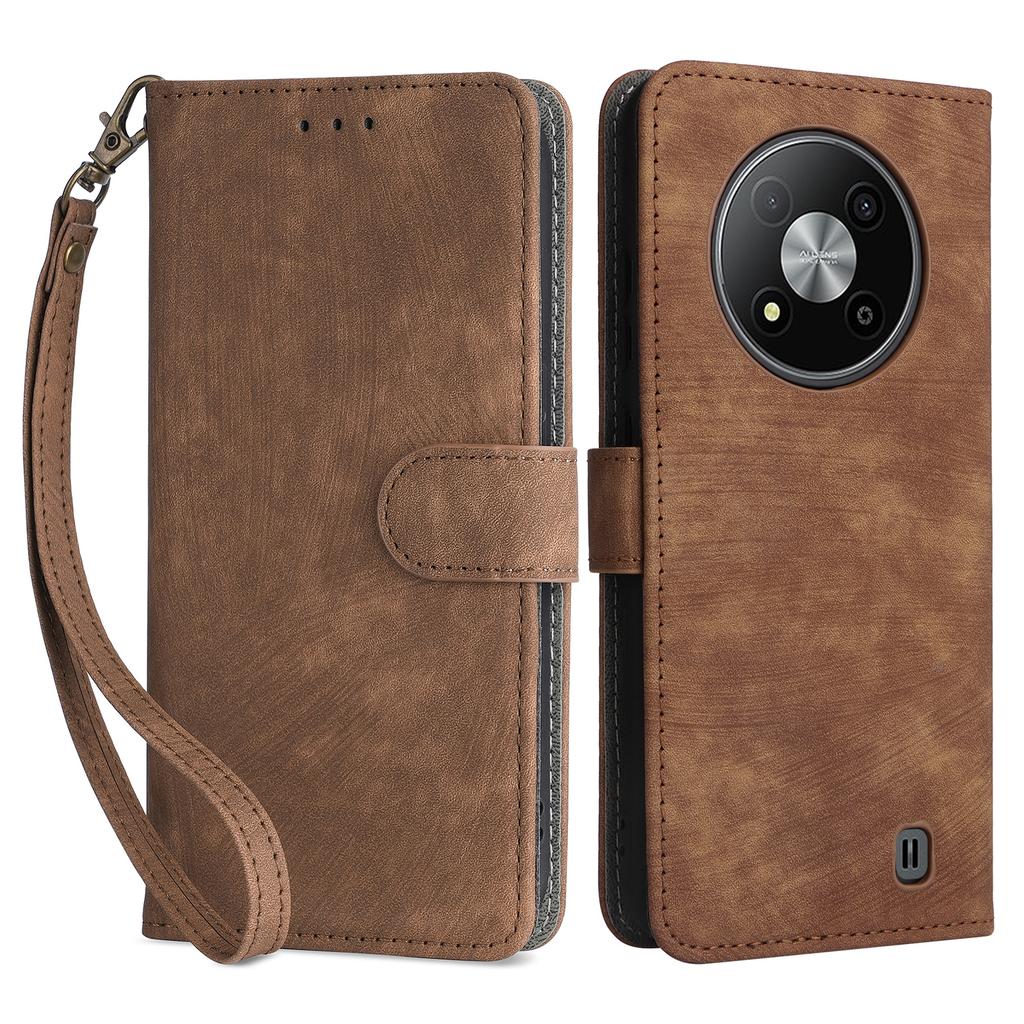 Для ZTE Blade A73 Pro 5G/A73 5G/Optus X Pro 5G Чехол с блокировкой RFID, слотами для карт, чехол для телефона с ремешком на руку