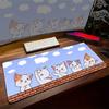 Коврик для мыши Cat Mouse Pad XXL Аксессуары для ПК Игровой коврик для мыши HD Кавайный Большой Настольный Офисный Ковер для ПК Компьютера Кавайный Настольный коврик