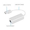Адаптер локальной сети USB-RJ45 Портативный микро-USB-сетевая карта для ПК, ноутбука, Windows