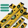 Aluminium Alloy Spirit Level Magnetic Level Ruler 30/40/50CM Durable Balance Measuring Leveler Tool With Shock Absorbing End Cap