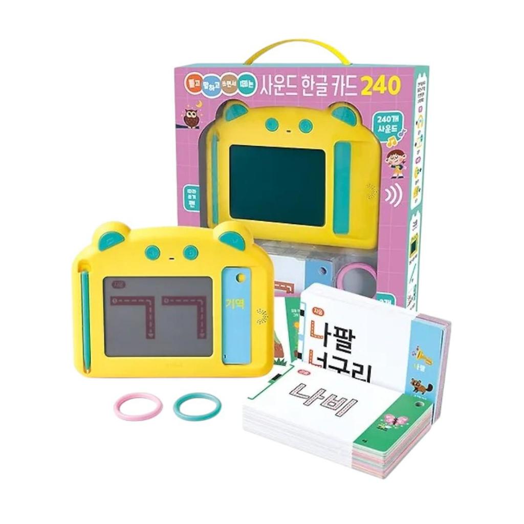 Карточки для изучения корейского звука | Интерактивное и увлекательное изучение хангыля для детей