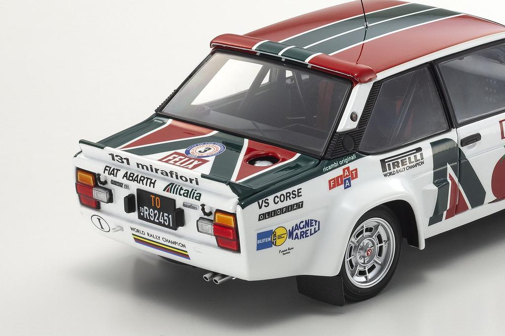 Kyosho Original Scale Fiat 131 Abarth Rally 1978 1000 Lakes Finished Product 1/18 #3
