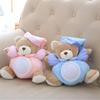 25cm Bear Musical Light Plush Dolls Pat Lamp Sleeping Comfort LED Night Light Appease Bear Toys