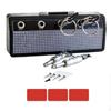 Guitar Amplifier Wall Mounted Key Hook with 4 Plug Keychain Decoration Storage Box