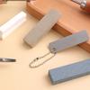 Cutter Sharpening Stone with Coarse Surface Diamond Texture Sharpening Cutter Suitable for Kitchen Camping and BBQ Use