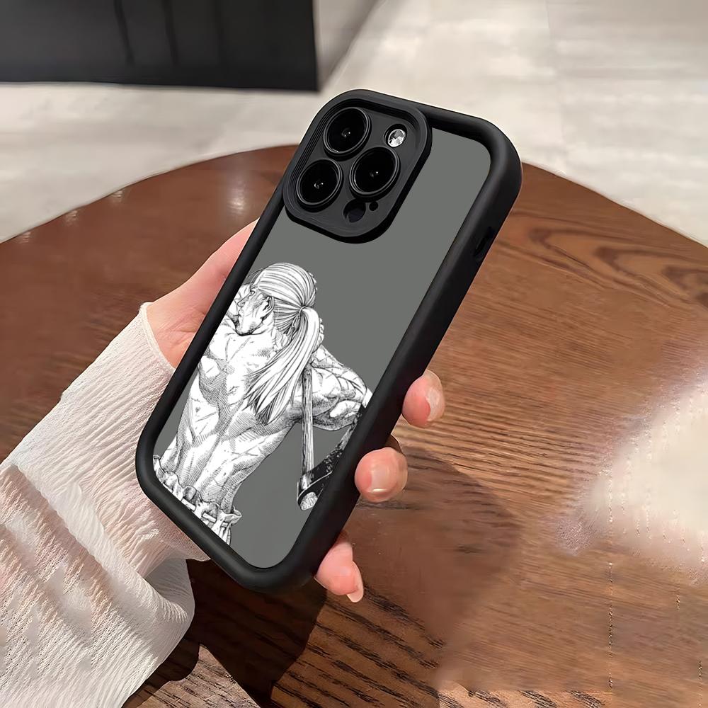 Черный Чехол для Телефона Vinland Saga Для IPhone 17 Pro Max 15 Pro 16 14 Plus 12 13 Mini 11 Pro Ударопрочный Мягкий Чехол