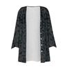Women's Shirt Blouse Outerwear Print 3/4 Length Sleeve Casual Holiday Basic Button Tops