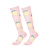 Cartoon Fruit Pressure Socks Breathable Sweat-Absorbing Sports Socks Shaping Leg Nylon Socks Running Socks