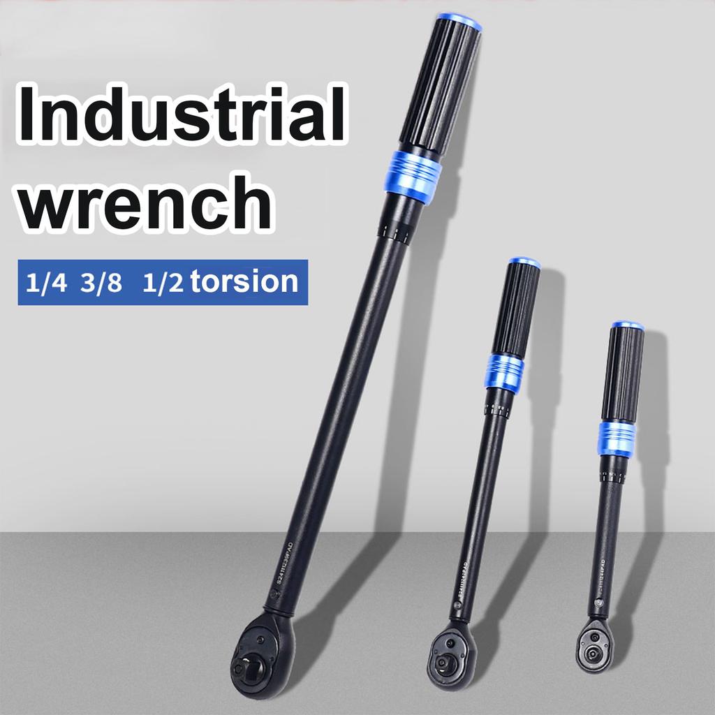 High Strength Steel Torque Wrench Tool 5-25Nm 5-60Nm 20-220Nm Comfortable Grip Handle for Automotive Factory Maintenance