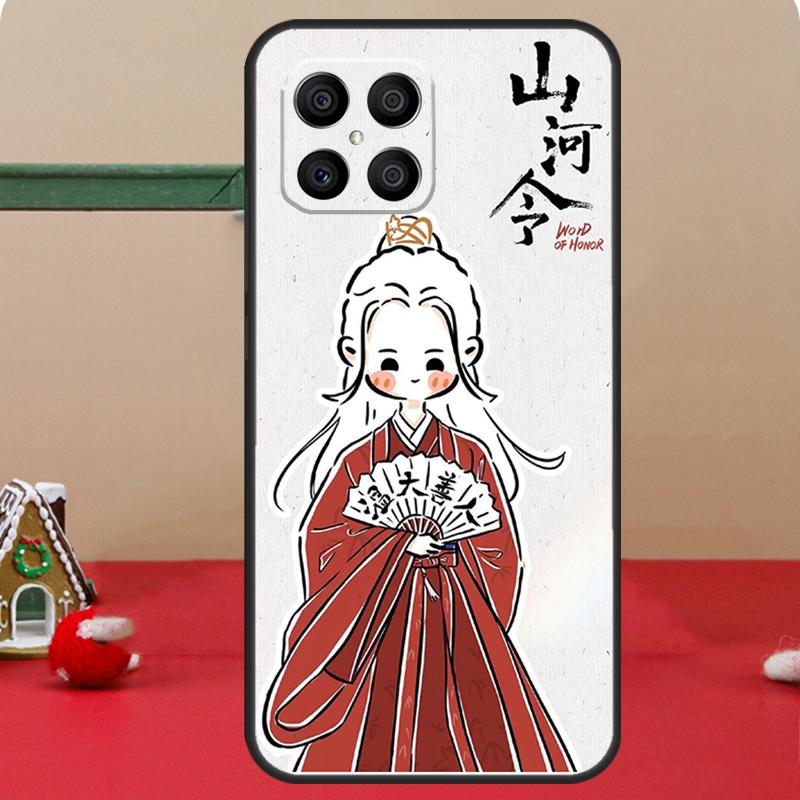 СЛОВО ЧЕСТИ Shan He Ling мультяшный Чехол Для Honor Magic 8 5 6 7 Lite Honor 400 Pro 200 70 90 X8c X8b X9a X9b X9c X9d Win Чехол