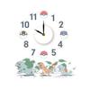 Toyo Case Покемон Настенные часы Легко W29 x В41см Наклейка, Наклеить, (02 Бульбазавр, Чармандер, Сквиртл)