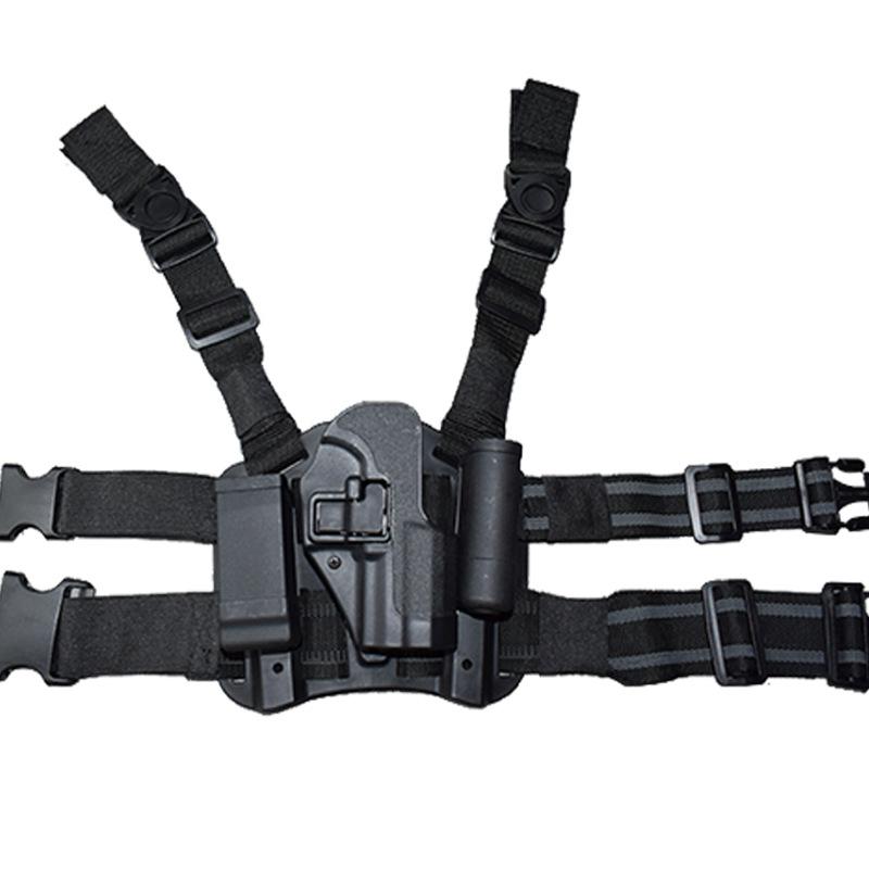 Черный орел HK+USP чехол для пистолета вешалка для ног+CQC охотничья игрушка USP быстросъемный держатель для ног сценический реквизит пластиковый чехол для пистолета