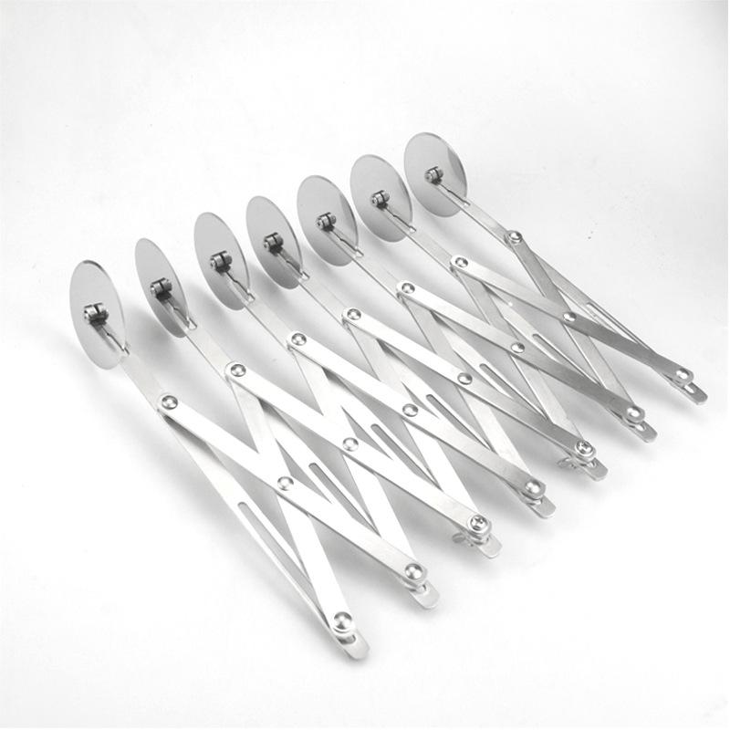 Baking Tools Kitchen Accessories Stainless Steel Adjustable Pizza Wheel 3 5 7 Wheels Pizza Cutter Bread Dough Cutter