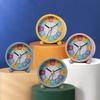 Children Rainbow Alarm Clock Cartoon Luminous Silent Non-ticking Table Clocks For Bedroom Home