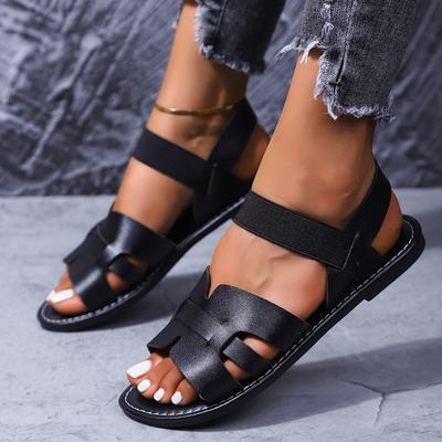 Женские дышащие плоские сандалии Летние новые римские повседневные шлепанцы Обувь в греческом стиле Удобные пляжные тапочки Женские шлепанцы Женские