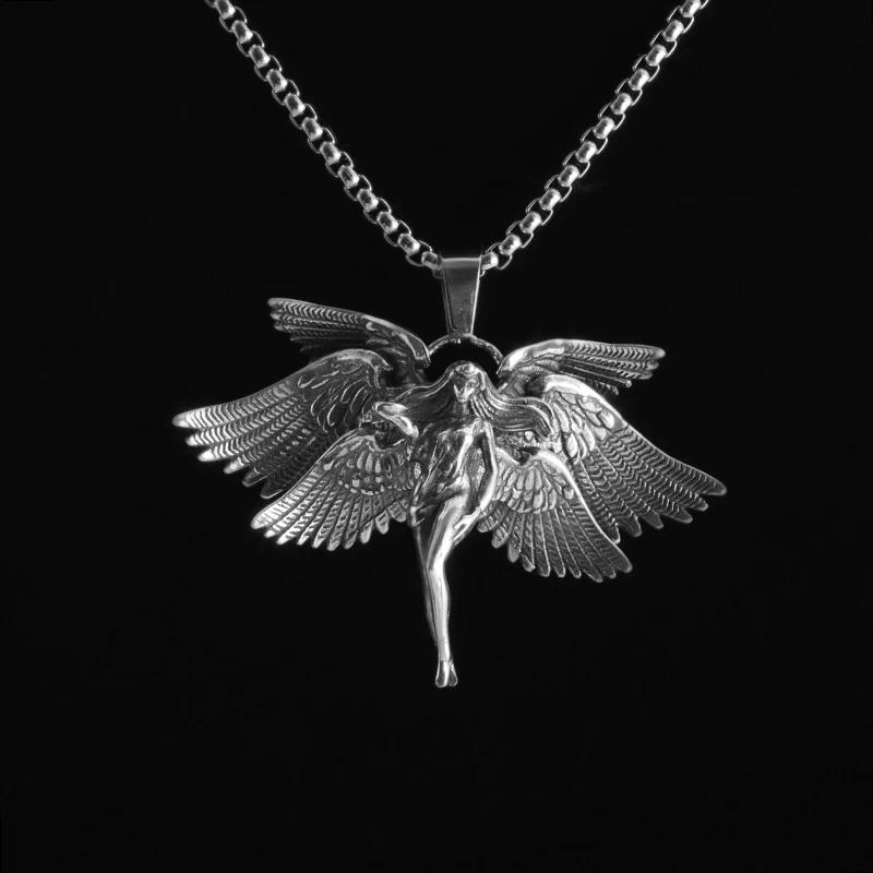 Retro Fashion Hip Hop Magic Cat Pendant Necklace Women's Trendy Clavicle Chain Accessories Gift