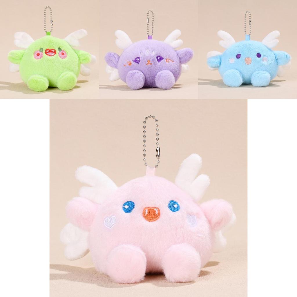 Angel Dragon Plush Toy Keychain With Bunny Shape For Kids Gift And Collectors Item