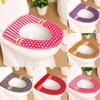 1Pcs Washable Winter Warm Toilet Seat Cover Closestool Mat Bathroom Accessories Soft O-shape Toilet Seat Pad