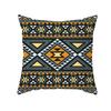 New Bohemian Colorful Geometric Pattern Short Plush Pillowcase Ethnic Style Retro Pillowcase Cushion