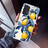 Citrus Limon Linnaeus Phone Case For Samsung Galaxy A12 A52S A42 A32 A22 A51 A50 Note 20 Ultra 10 S10 Plus A71 A70 A31 A30 A10S