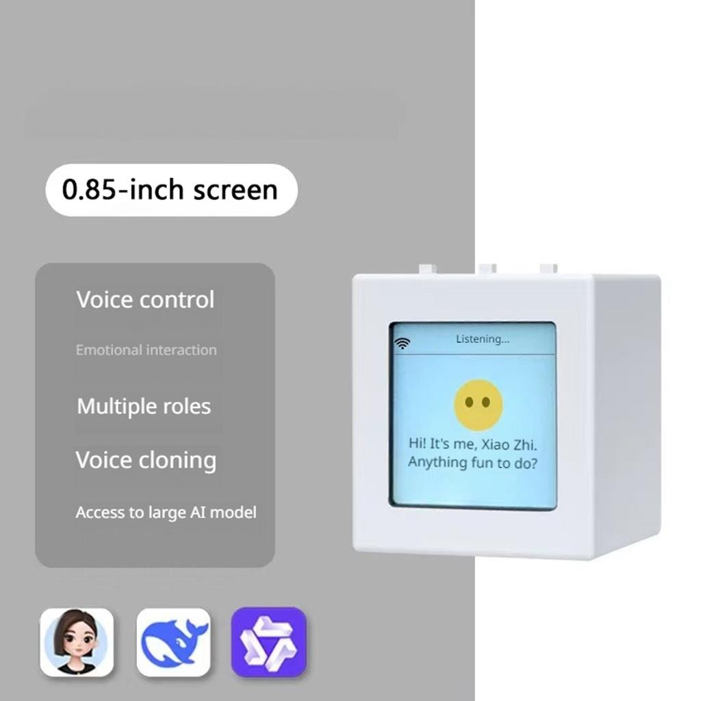 Robot ESP Series: 0.85in Smart Color Screen With Wi-Fi, Instant Voice Control & Multi-Scenario Family Assistant