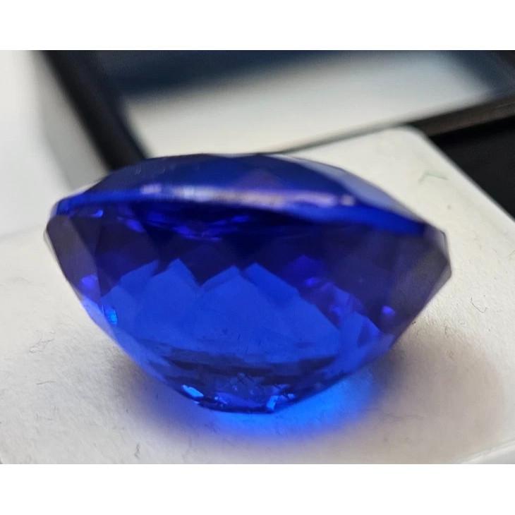 Certified Natural Blue Sapphire Oval Cut 18+ Ct Stunning Loose Gemstone
