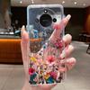 For Honor X9C Smart 5G Case Clear Luxury Fashion Butterfly Flowers Soft TPU Silicone Phone Casing For HonorX9C Smart Back Cover