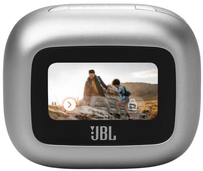Jbl live flex 3 silver wireless headphones