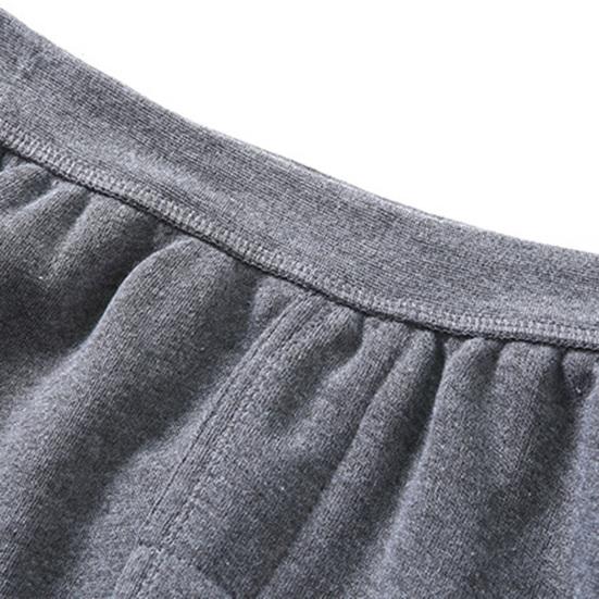 Thermal Underwear for Men Fleece Lined Long Johns Top And Bottom Set Casual Cold Weather Base Layer Set