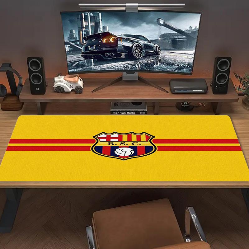 Barcelona SC Color Mouse Pad Large Gaming Table Cushion Non-slip Laptop Tablet Big Mousepad XXL Mat Mini PC Playmat With Lock edge
