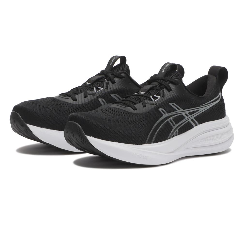 Asics Гель Пульс 17 Широкий Черный Гравий 1011c157.001 Черный Гравий