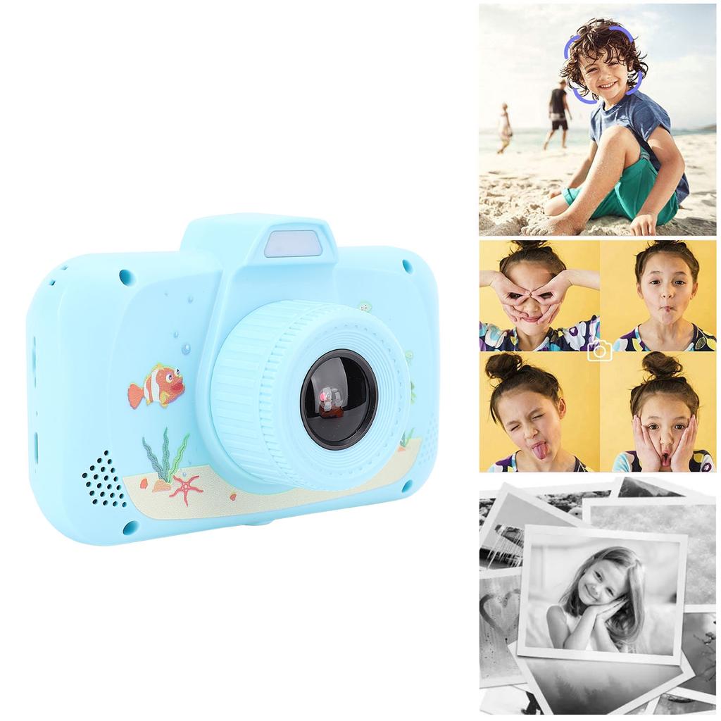 Digital Camera 2.5K Video 40MP Photos Digital Video Camera for Toddler with Dual Front Rear Cameras 3.5 Inch Screen 650mAh Battery