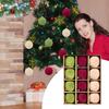 12pcs 6cm Flocked Balls Christmas Decorations Soft Christmas Tree Ball Ornaments Christmas Decorations Velvet Balls Home Decor
