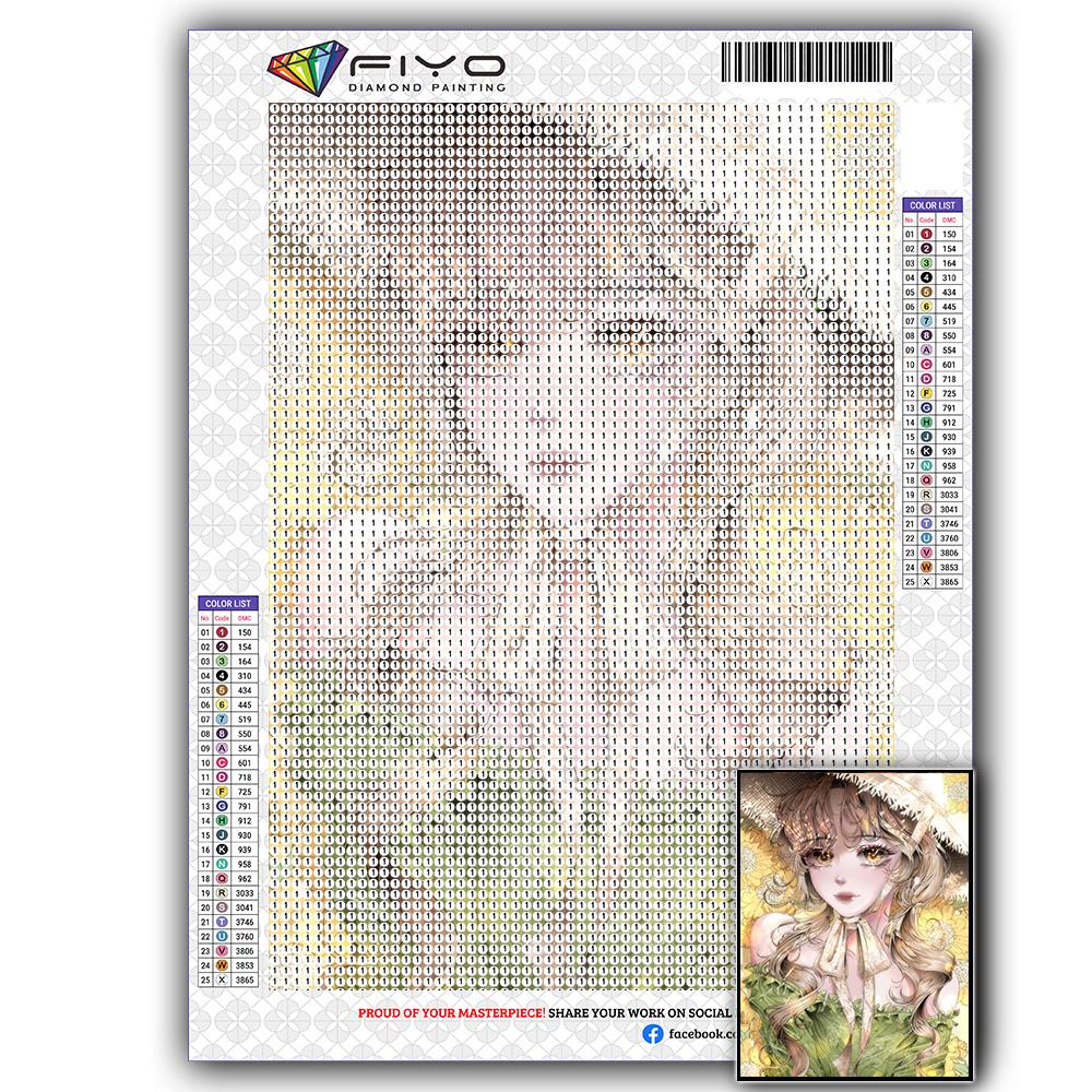 Набор для алмазной живописи Девушка-девушка 5D DIY Алмазная вышивка Портретные фотографии Стразы Мозаичное украшение