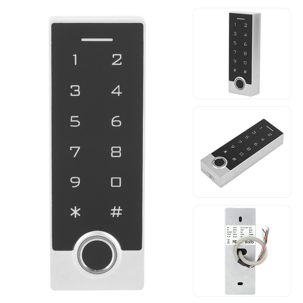 125khz Access Control Machine IP68 Waterproof Fingerprint Password Card Backlit Keyboard